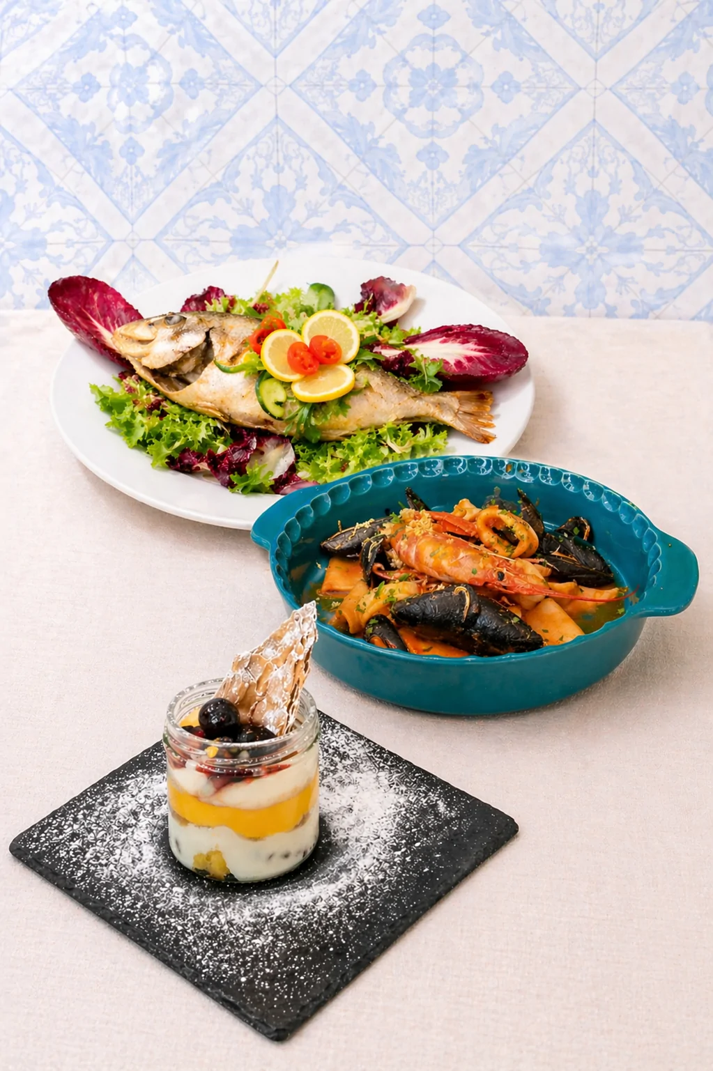 Menù da asporto siciliano del ristorante Il Golfo di Mondello a Treviglio